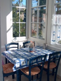 Wintergarten der Fewo im EG - Bild 1: barrierefreie kinder- und hundefreundliche Ferienwohnung****im EG in Lubmin