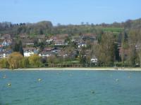 Haus am Rebberg vom Strand aus - Bild 13: Traumhafte Bodensee Ferienwohnung - Wilhelmina Hangarter
